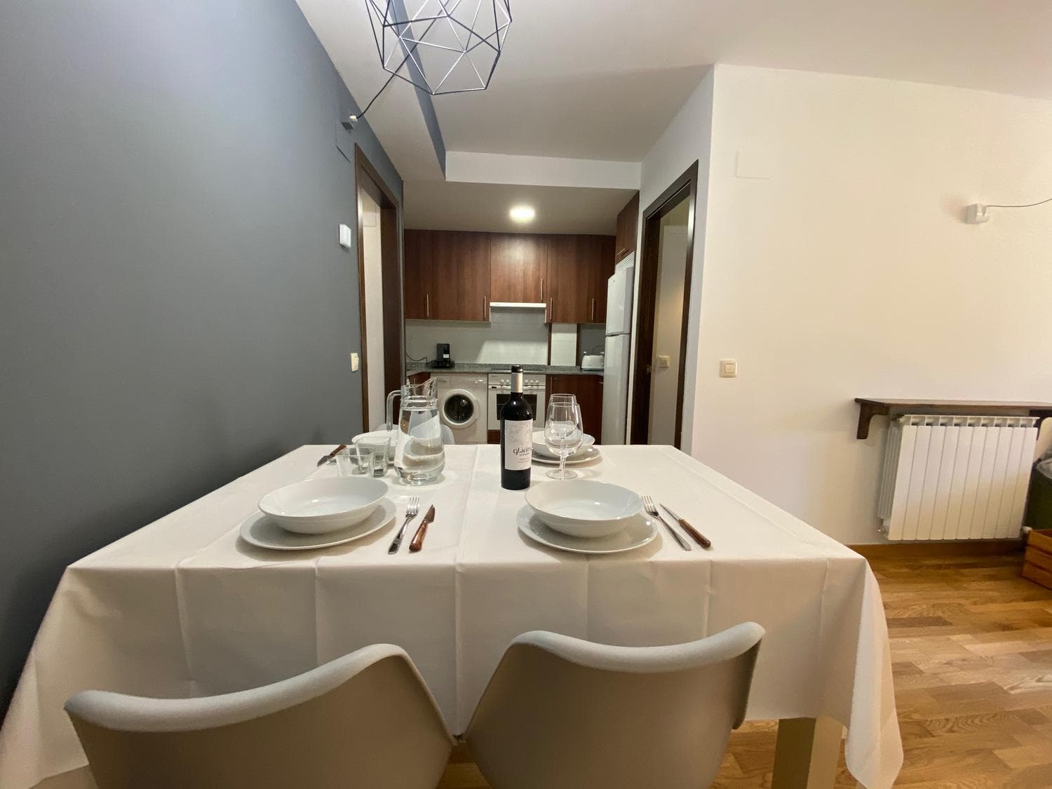 Ver: Balcón del apartamento con vistas a Benasque